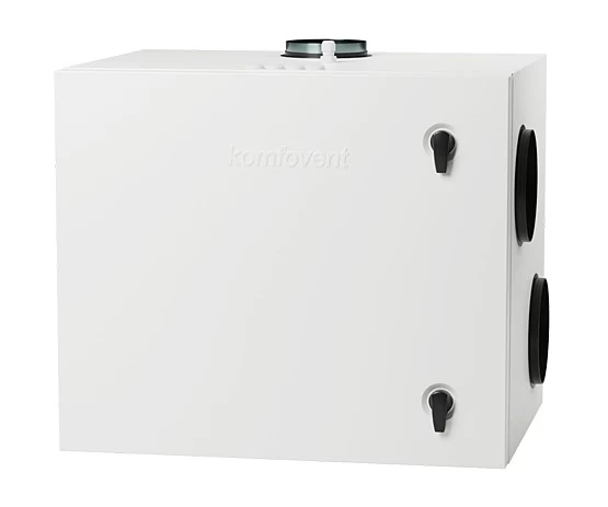 Komfovent Domekt R 400 H L/AZ rekuperatorius C6M rotacinis su entalpiniu-sorbciniu šilumokaičiu