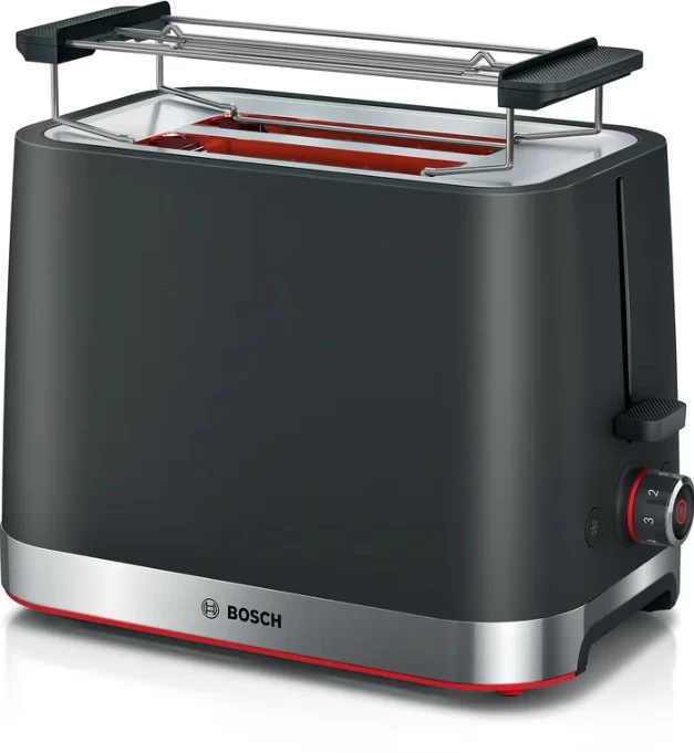 Kompaktiškas Skrudintuvas Mymoment Black Bosch Black Tat4m223