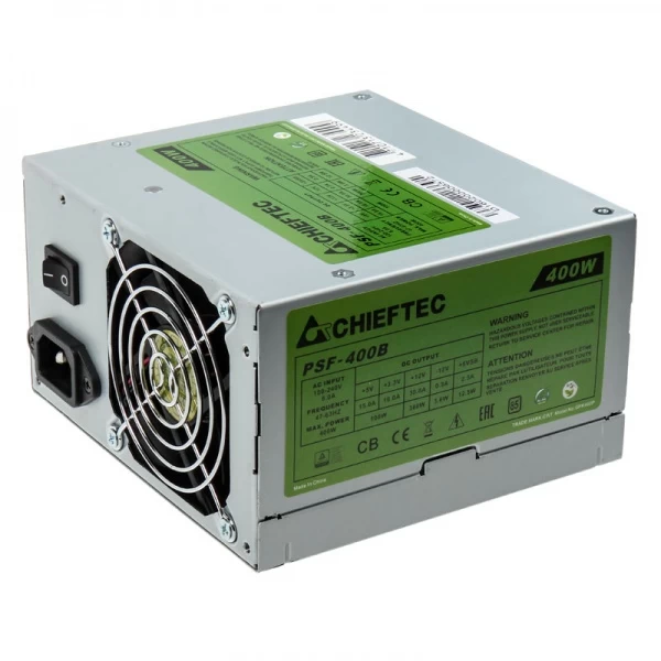 Kompiuterio Maitinimo šaltinis Chieftec 400w Psf-400b