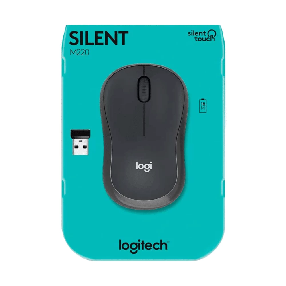 Kompiuterio pelė Logitech Silent M220