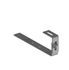 Komplektas - reguliuojama L-tipo konstrukcija 70x255 skitas tvirtinimui ant bituminių čerpių