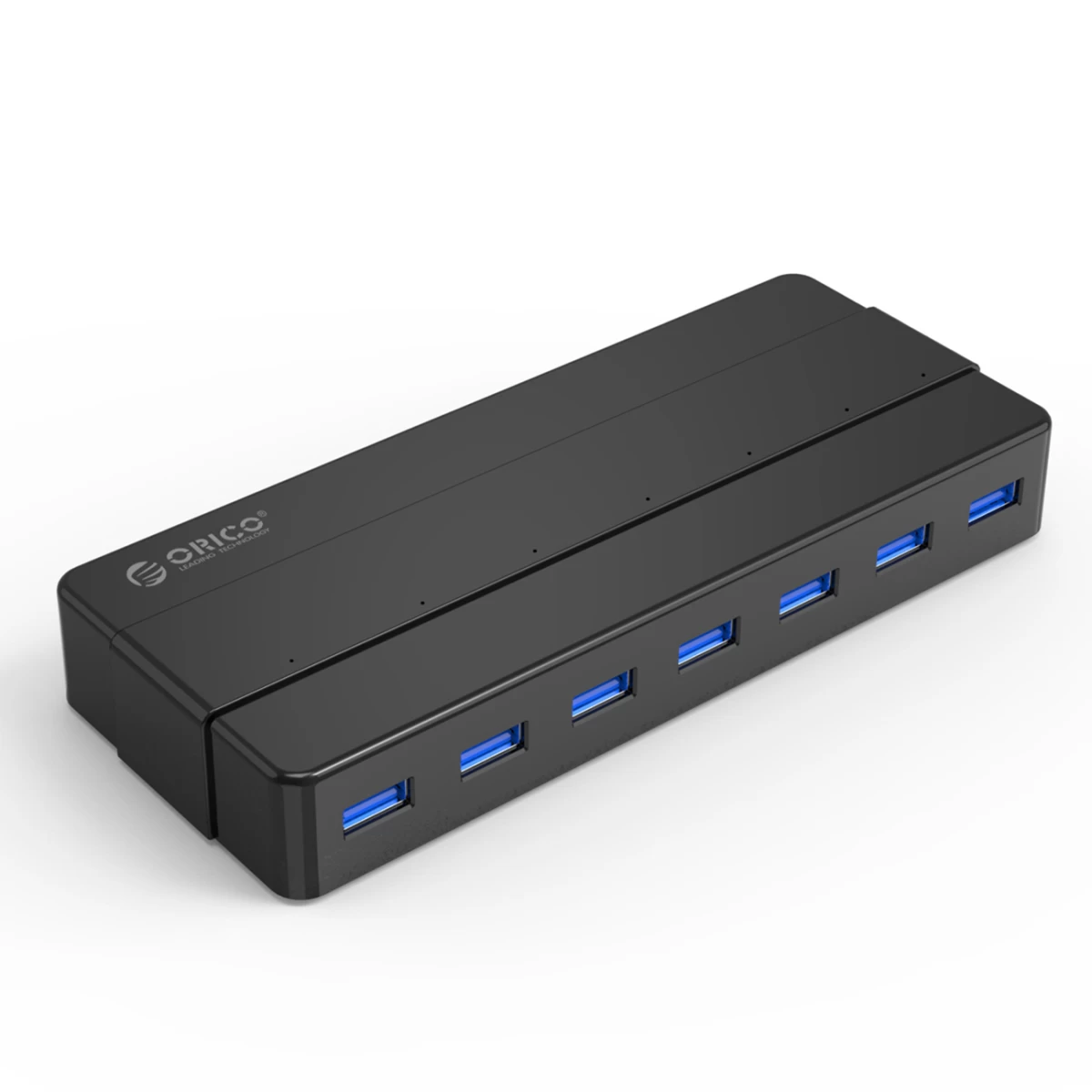 Koncentratoriaus Skirstytuvas H7928-u3-v1 7x Usb-a - Juodas Koncentratoriaus Skirstytuvas H7928-u3-v1 7x Usb-a - Juodas
