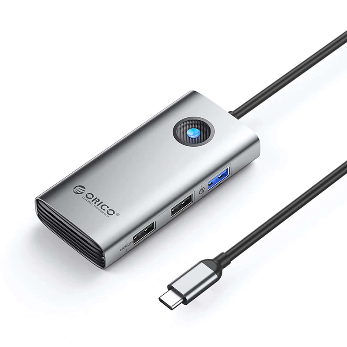 Koncentratorius Pw11-5p Usb-c į Usb-a Usb-c Pd Hdmi Skirstytuvas - Pilkas Koncentratorius Pw11-5p Usb-c į Usb-a Usb-c Pd Hdmi Skirstytuvas - Pilkas