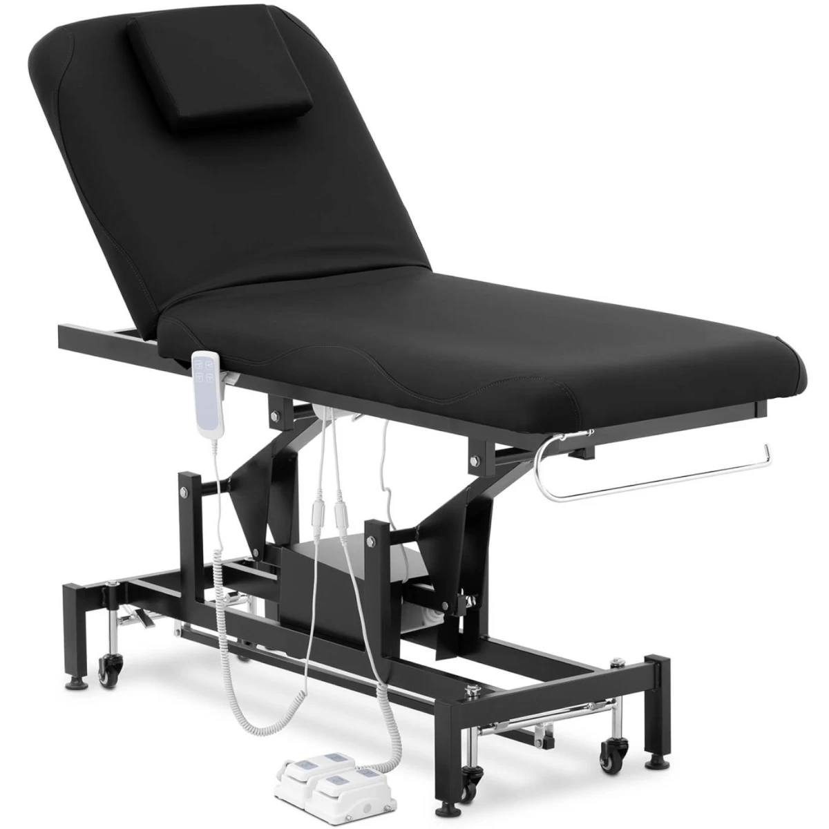 Kosmetinis Masažo Stalas Elektrinis 2 Varikliai 200 Kg Lyon - Juodas