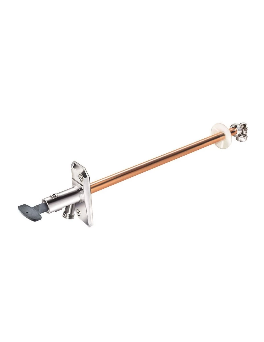 Kranas lauko su atbuliniu vožtuvu ir raktu G 1/2 400mm GUSTAVSBERG FG0105060