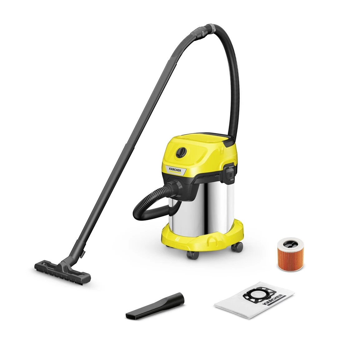 Kärcher WD 3 S V-17/4/20 17 L Drum vacuum Dry&amp;wet 1000 W Dust bag