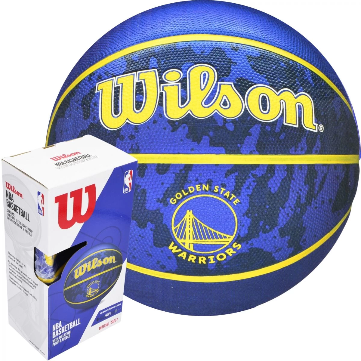 Krepšinio Wilson Nba Golden Stade Warriors Carton Pump