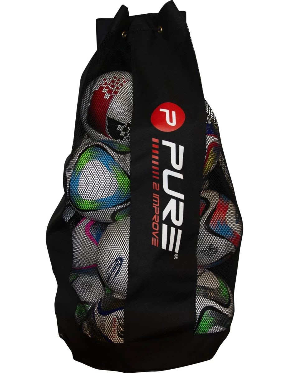 Krepšys kamuoliams Pure2improve (15 kamuolių)