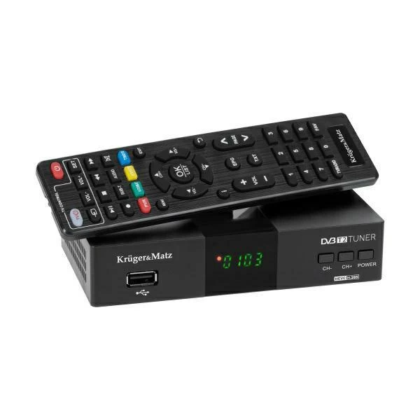 Kruger&amp;matz Dvb-t2 Tiuneris Km0550d