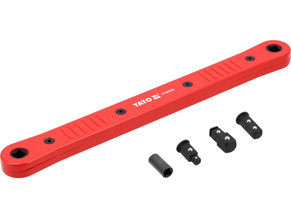 Krumpliaratis su 3 keičiamais įrankių laikikliais | profi | 340 mm (YT-07370)