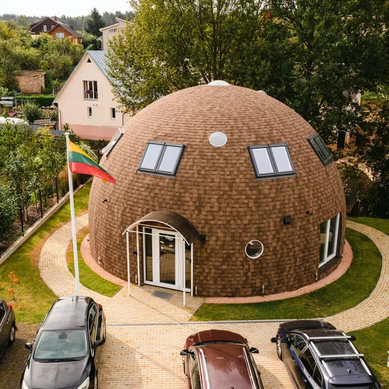 Kupolinių namų statyba