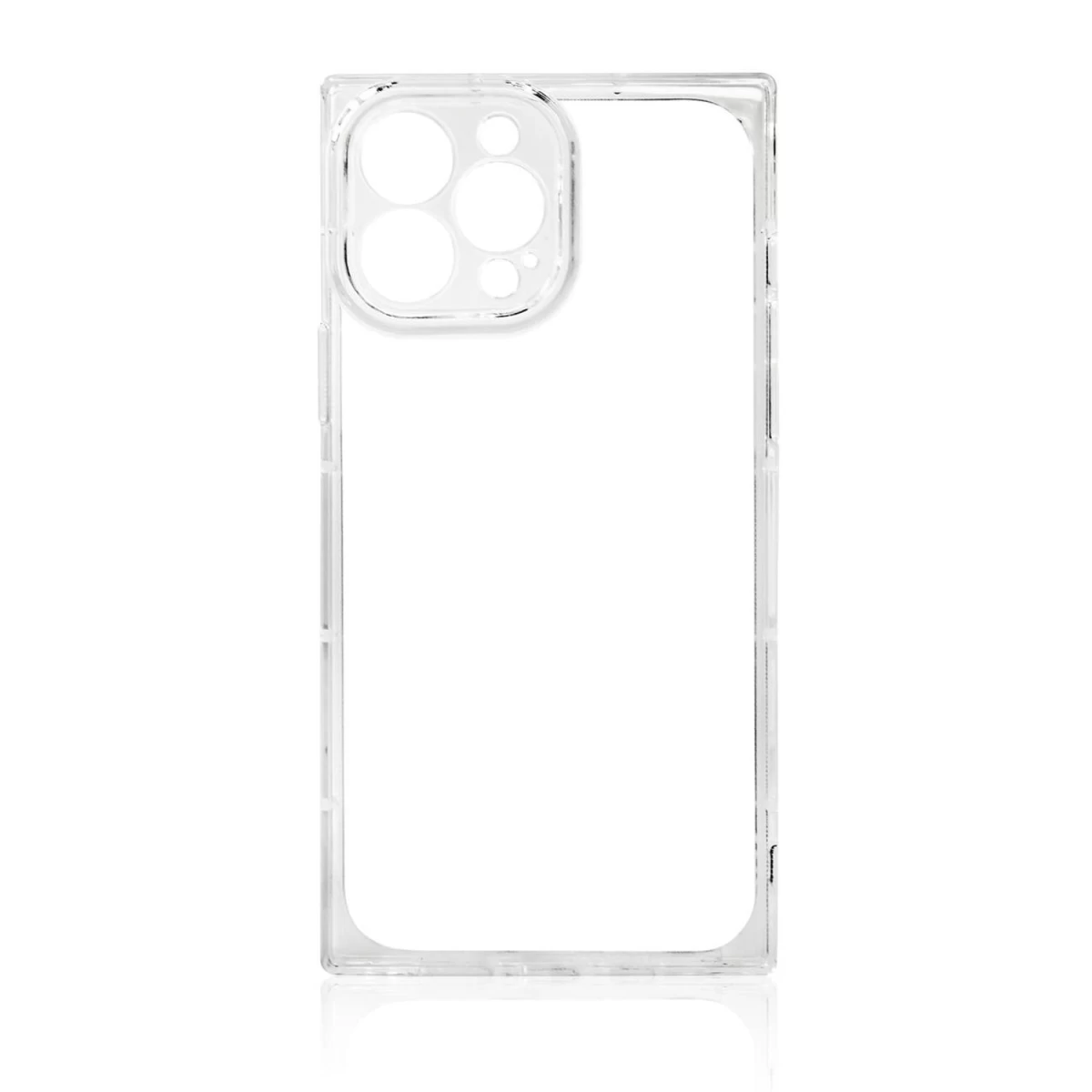 Kvadratinis Skaidrus Dėklas samsung Galaxy A12 5g Gelinis Skaidrus Dangtelis