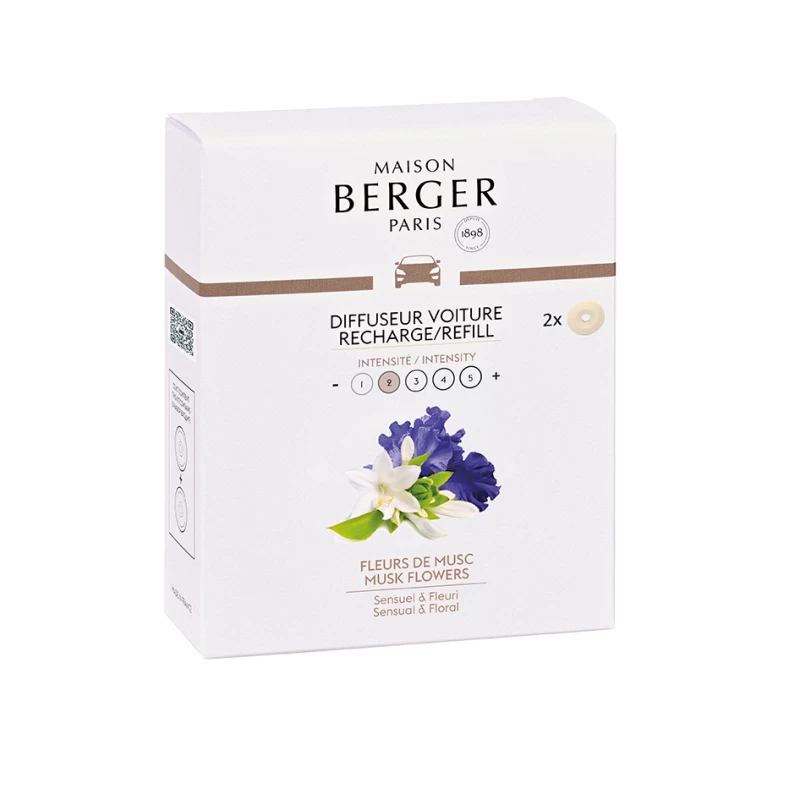Kvapiklis automobiliui Maison Berger, Musk Flowers
