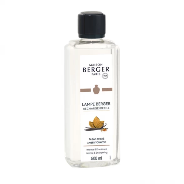 Kvapo papildymas lempai Maison Berger Amber Tobacco 500 ml