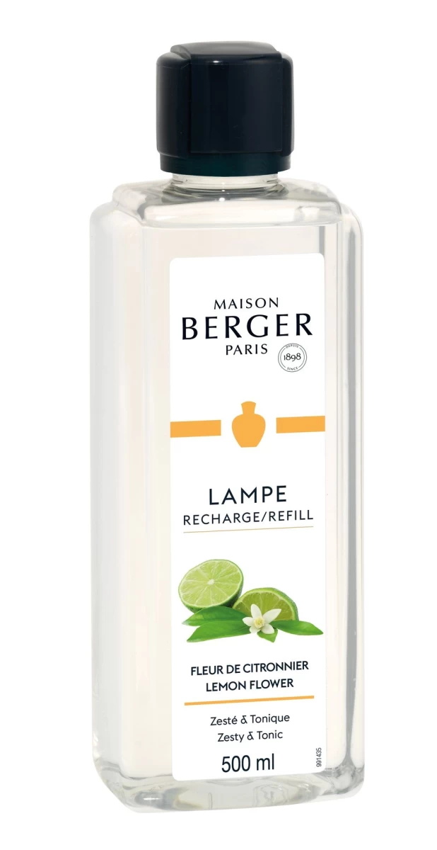 Kvapo papildymas lempai Maison Berger Lemon Flower 500 ml
