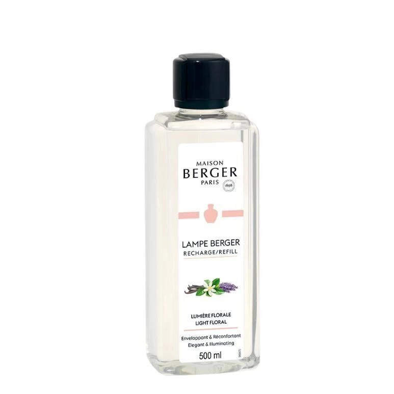 Kvapo papildymas lempai Maison Berger Light Floral 500 ml, 115178