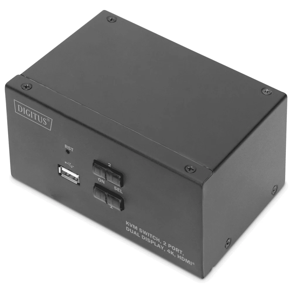 KVM komutatorius Digitus DS-12860 (Ekspozicinė prekė)