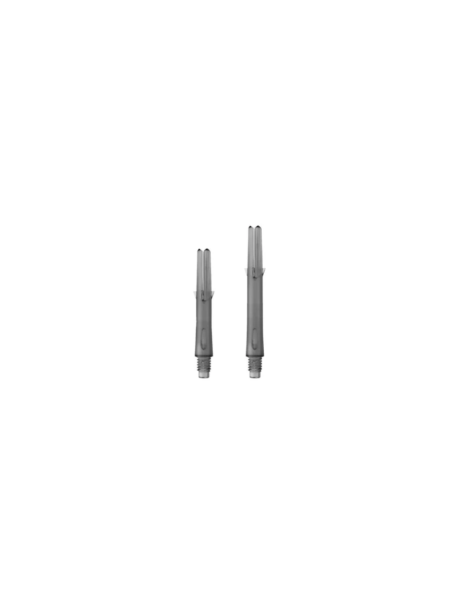 Tiges L-Style Locked Straight – 3 Cannes En Nylon Pour Fléchettes, 39 Mm, Fabriqué Au Japon