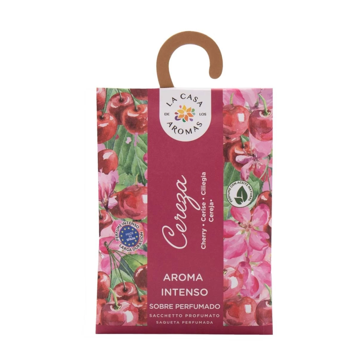 La Casa De Los Aromas Intense Aroma Cherry Sachet, 100 Ml.