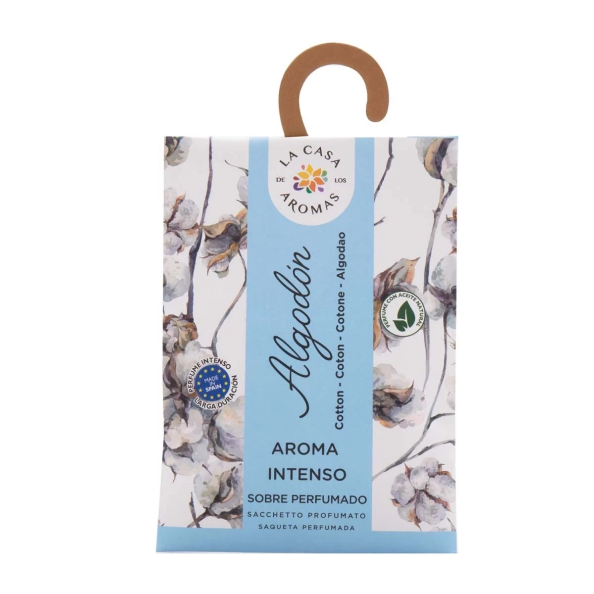 La Casa De Los Aromas Intense Aroma Cotton Flower Sachet, 100 Ml.