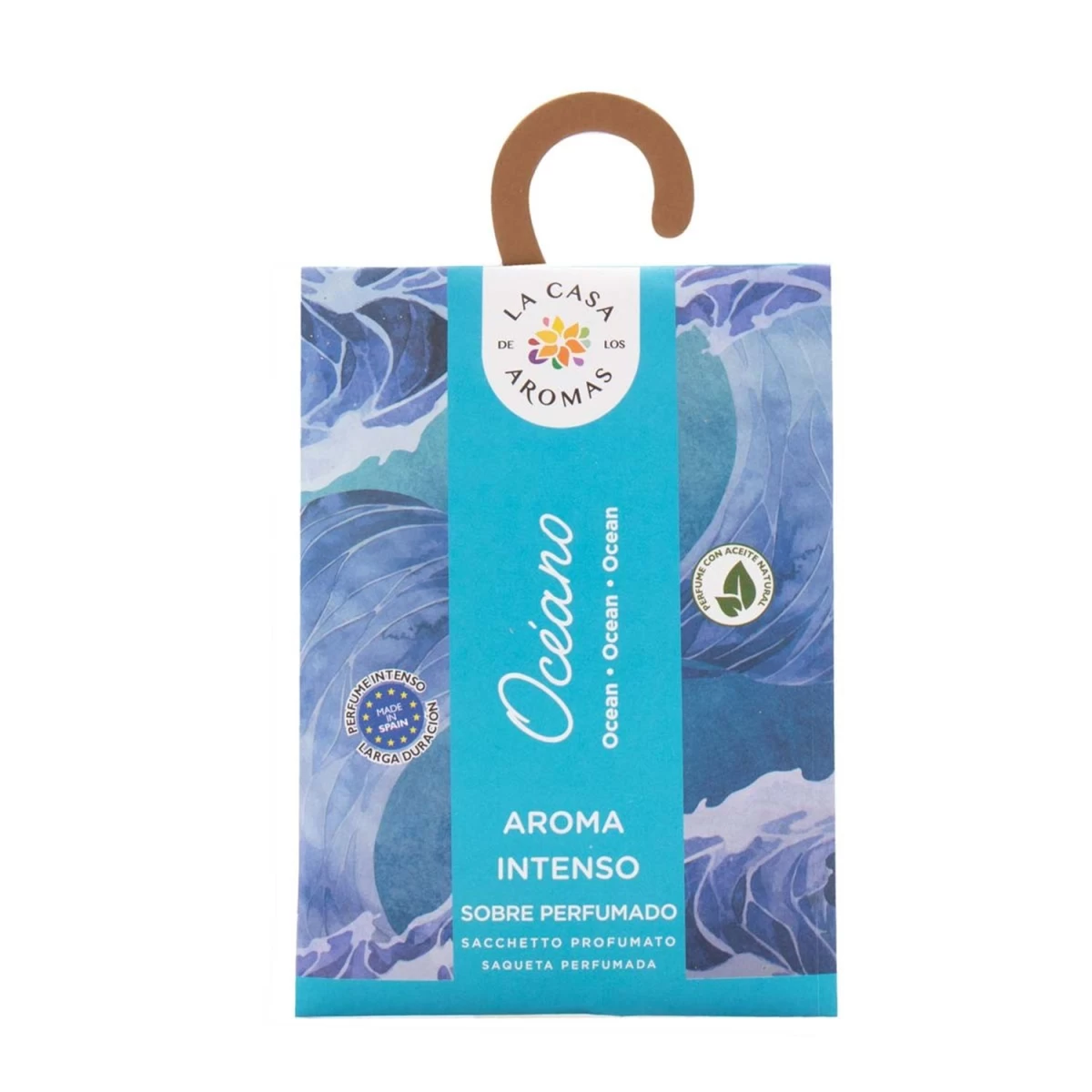 La Casa De Los Aromas Intense Aroma Scented Sachet Ocean, 100 Ml.