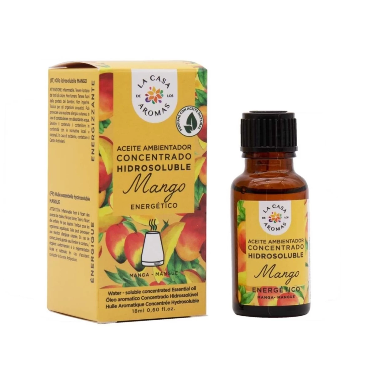 La Casa De Los Aromas Kvapusis Aliejus Mango, 18 Ml