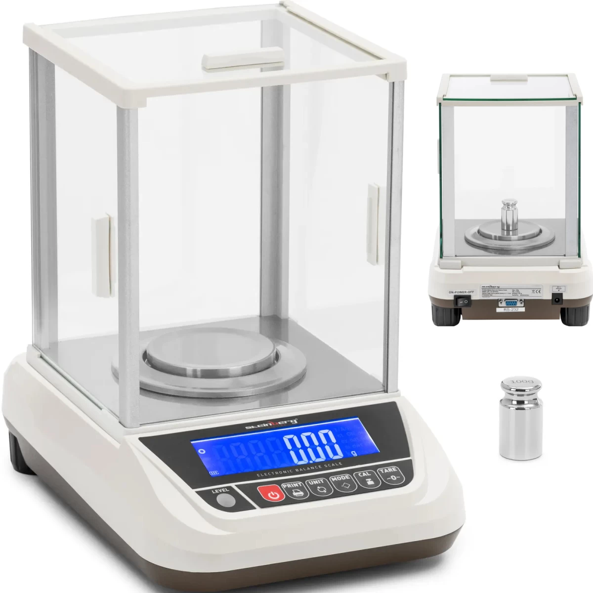 Laboratorinės Analitinės Svarstyklės Su Lcd Dangteliu 300 G / 0,001 G Laboratorinės Analitinės Svarstyklės Su Lcd Dangteliu 300 G / 0,001 G