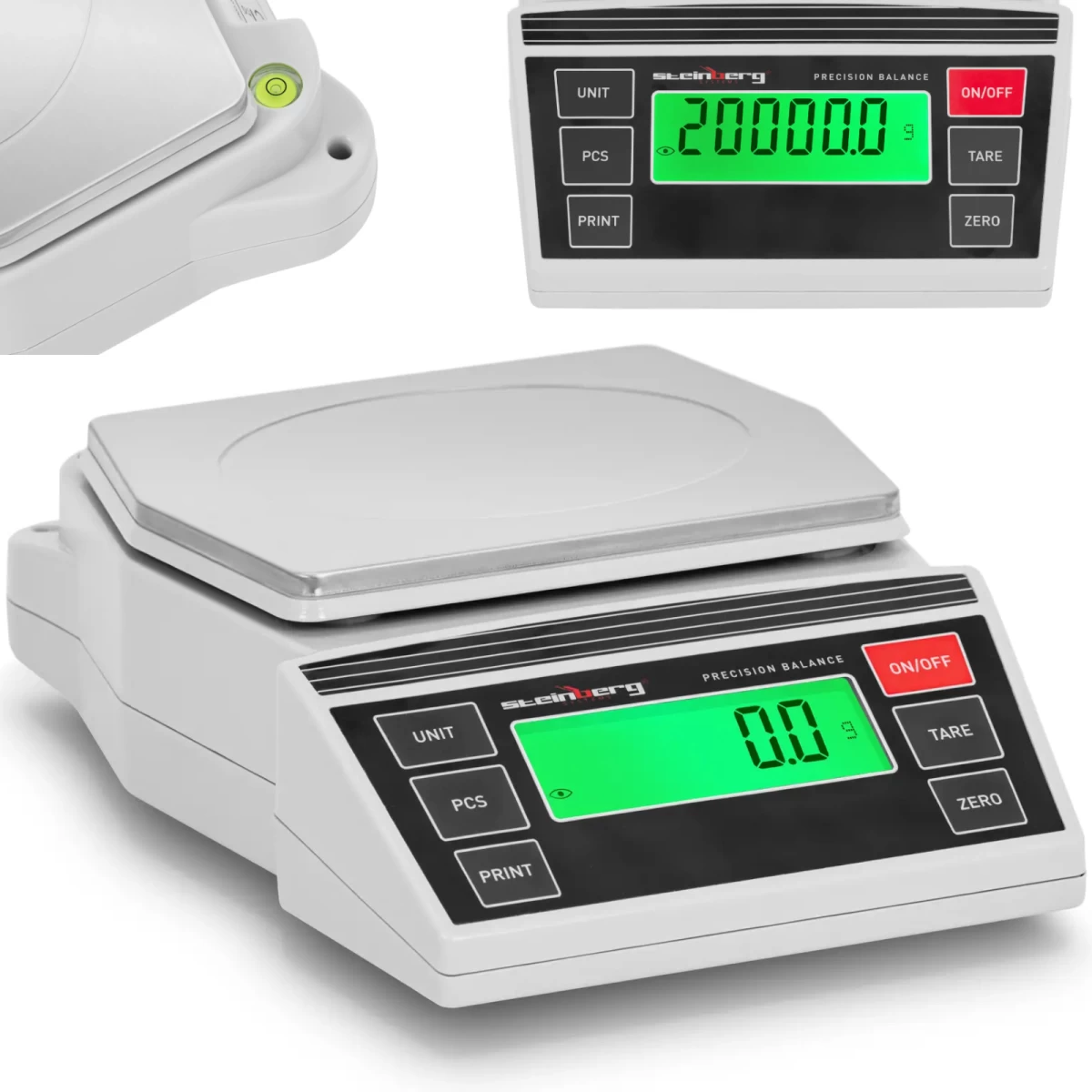 Laboratorinės Tiksliosios Juvelyrinės Lcd Svarstyklės 2-20000g / 0,1g Laboratorinės Tiksliosios Juvelyrinės Lcd Svarstyklės 2-20000g / 0,1g