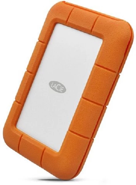 Lacie Tvirtas Saugus Išorinis Kietasis Diskas (2 Tb / Oranžinis )