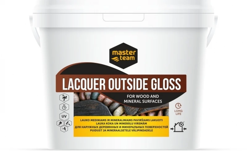 Lakas lauko darbams MASTER TEAM LACQUER OUTSIDE GLOSS