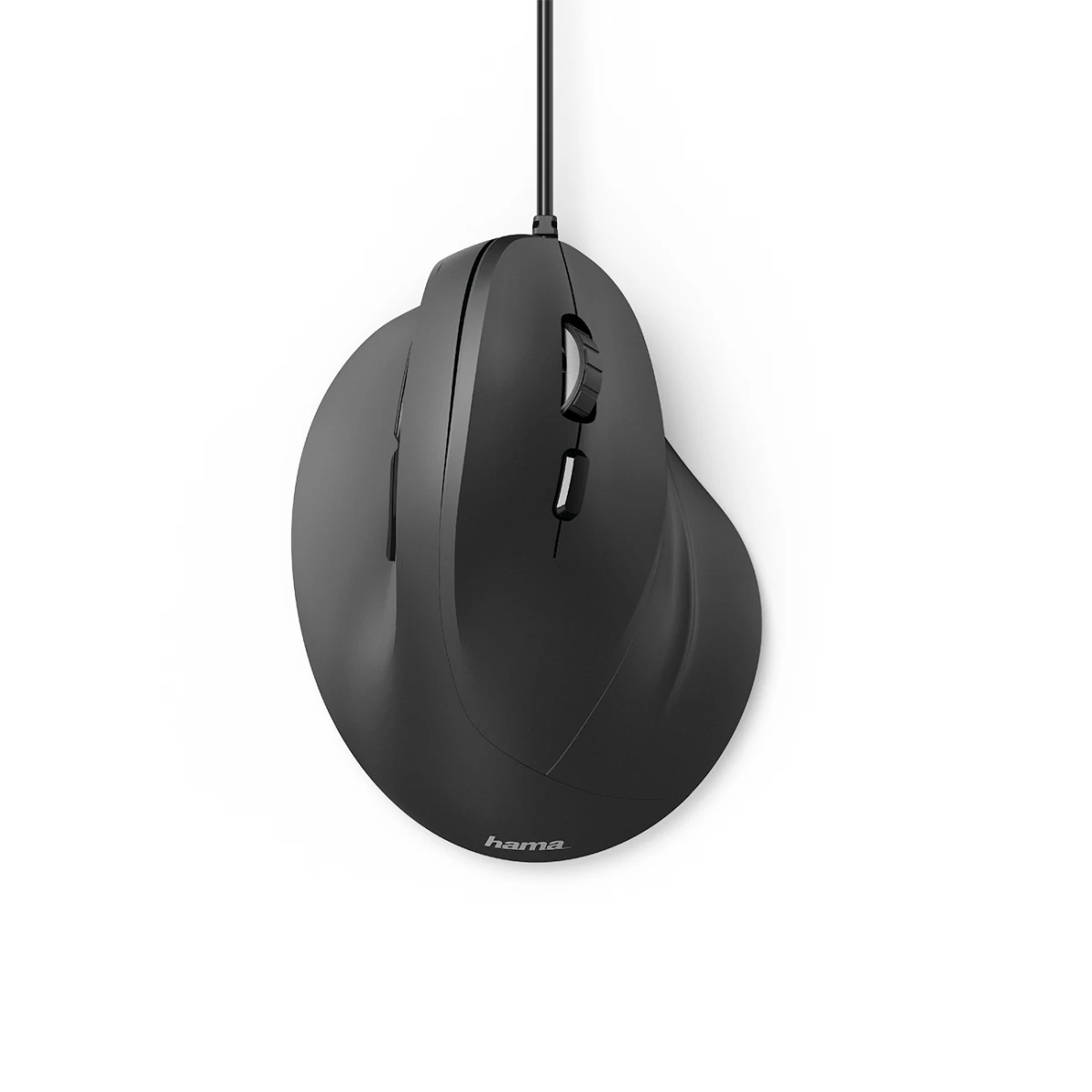 Laidinė Pelė Emc-500 Ergonominė Vertikali - Juoda