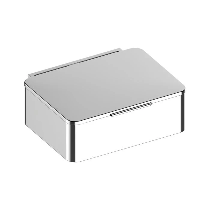 Laikiklis-dėžutė drėgnoms servetėlėms PLAN, chromas, 14967010001
