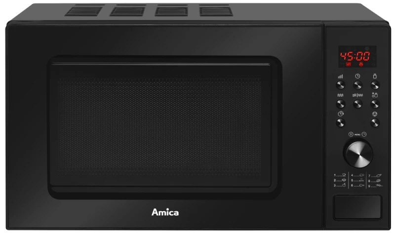Laisvai Pastatoma Mikrobangų Krosnelė Amica Amgf20e1gb (700 W / 20 L / Juoda)
