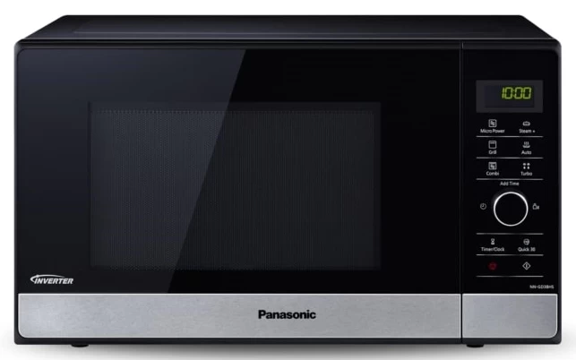 Laisvai Pastatoma Mikrobangų Krosnelė Panasonic Nn-gd38hssug (1000w /23l / Black-inox)