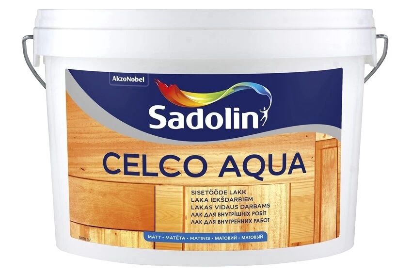 Lakas SADOLIN Celco Aqua 10, 2,5l Lakas SADOLIN Celco Aqua 10, 2,5l