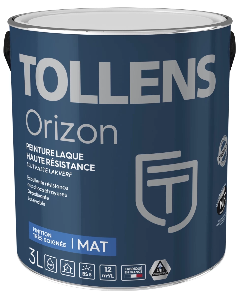 Dažai TOLLENS ORIZON MAT PREMIUM - Didelio Patvarumo Lakiniai Matiniai Dažai Sienoms (Plaunami)