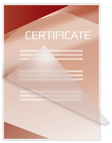 Laminavimo vokeliai GBC  A4, 100 mic, skaidrūs, (100 vnt.)