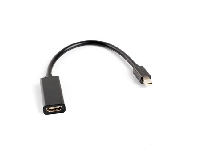 Lanberg AD-0005-BK video cable adapter 0.2 m Mini DisplayPort HDMI 1.3b Black