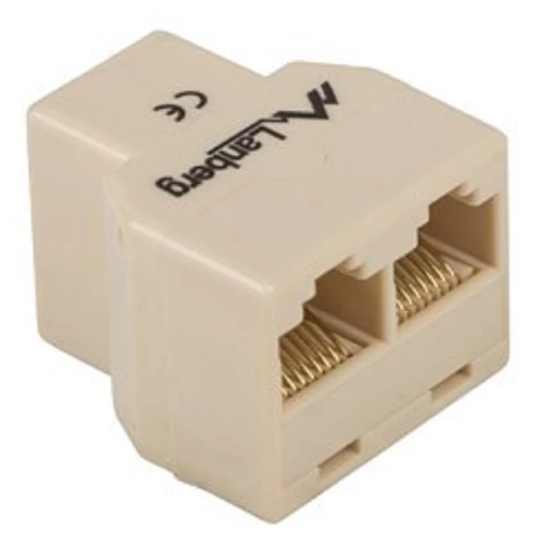Lanberg Ad-rj45-2rj45-ou Tinklo Adapteris