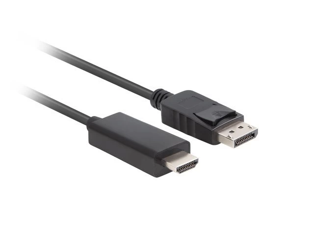 Lanberg CA-DPHD-11CC-0050-BK cable gender changer DisplayPort HDMI Black