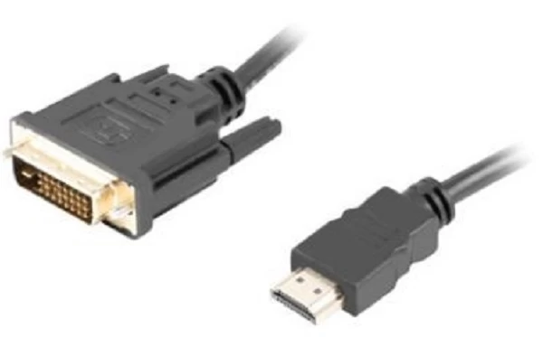 Lanberg Ca-hddv-20cu-0018-bk 1,8 M /s1x Hdmi (a) 1x Dvi-d Dl