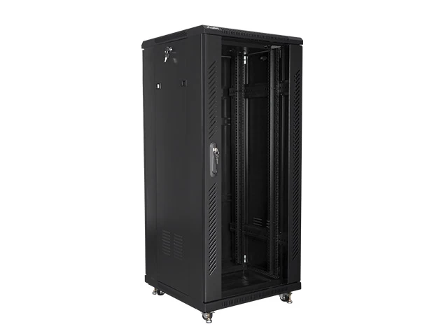 Lanberg Ff01-6627-12b-kpl lanberg 19 Lentynų Spinta 27u/600x600 Mm, Juoda