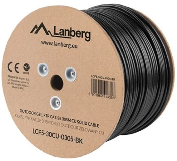 Lanberg Lcf5-30cu-0305-bk 305 Tinklo Adapteris
