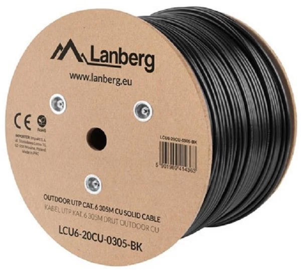 Lanberg Lcu6-21cu-0305-bk 305 Tinklo Adapteris
