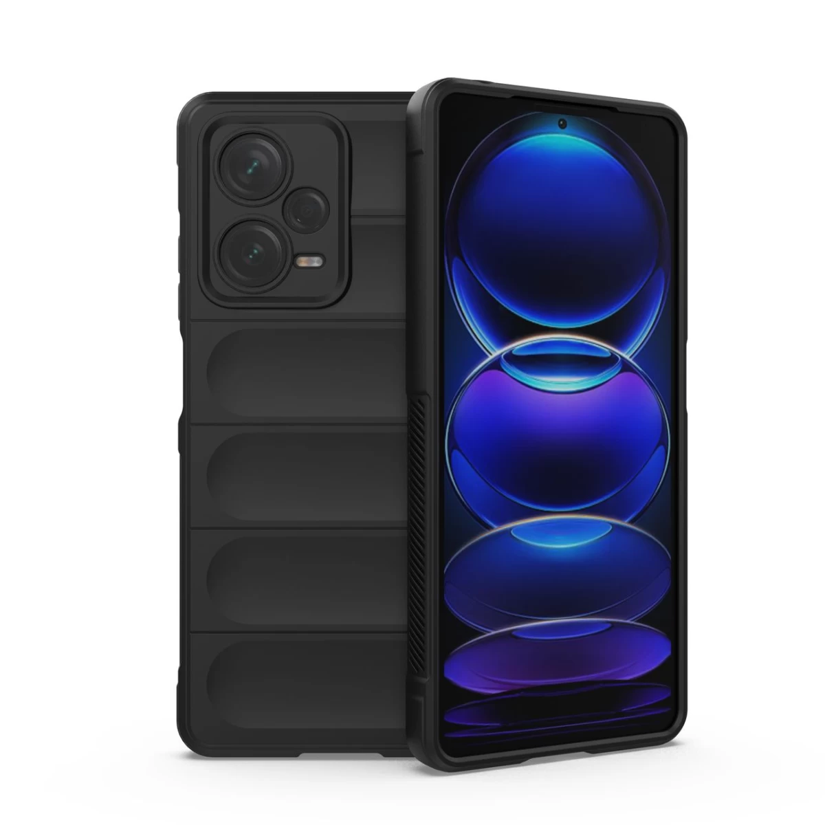Lankstus Dėklas Xiaomi Redmi Note 12 Pro+ Magic Shield Case Black
