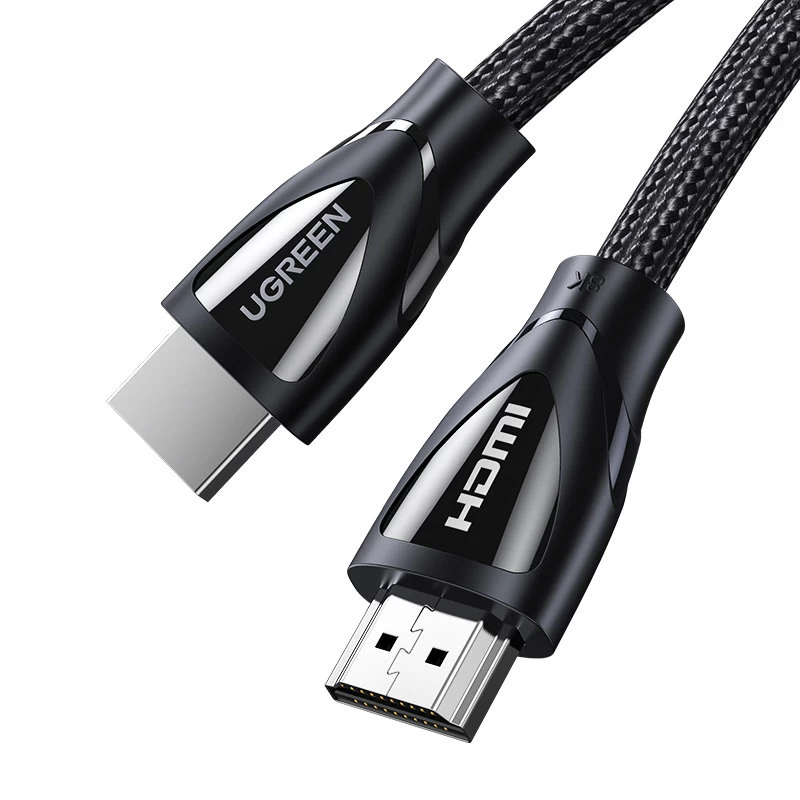 Lankstus Kabelis Su Pynėmis Hdmi 8k 60hz 2 M - Juodas