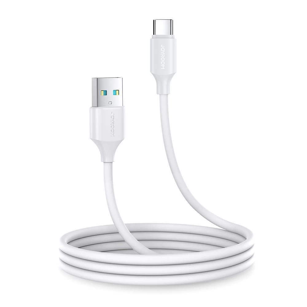 Lankstus Tvirtas Usb - Usb-c Kabelis įkrovimui Ir Duomenų Perdavimui, 1 M, Baltas