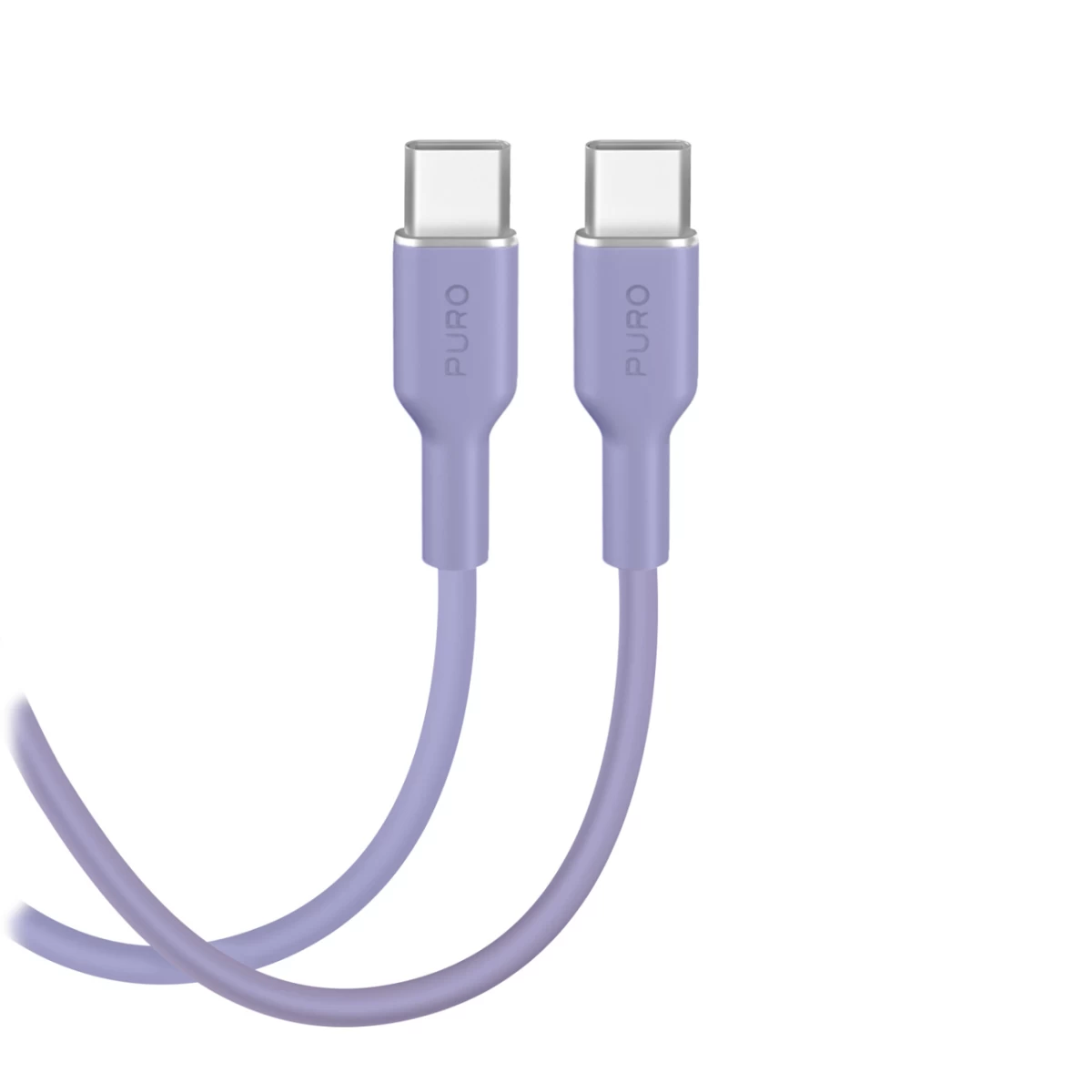 Lankstus Usb-c Kabelis 60w 1,5 M Icon - Violetinis