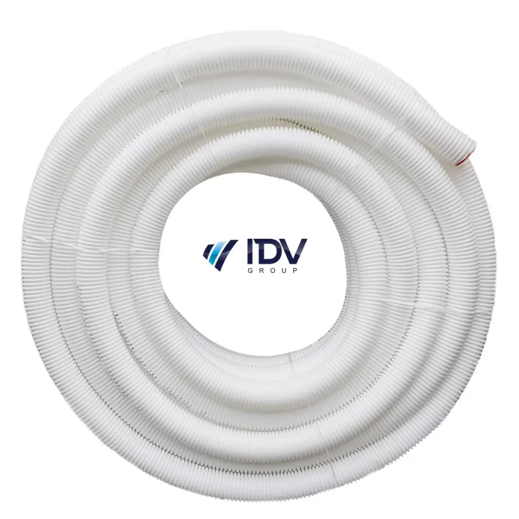 Lankstus vėdinimo ortakis D75/62 mm, antistatinis - antibakterinis, 50m