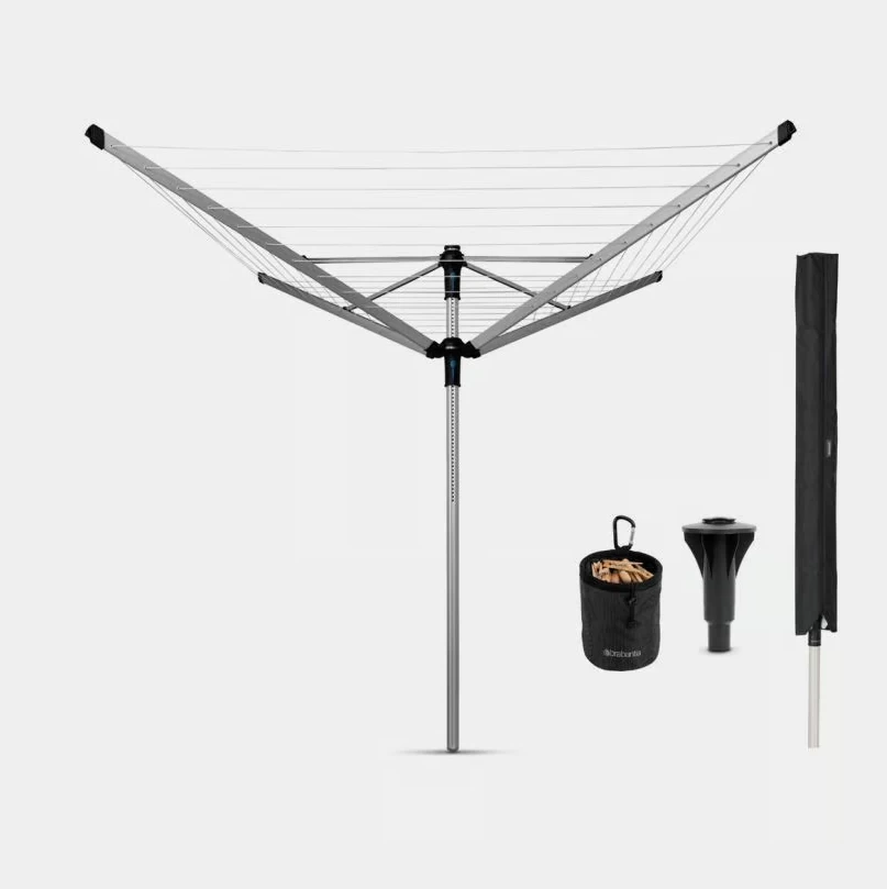 Lauko džiovykla Lift-O-Matic Advance, 60m., pilkos spalvos, 100260